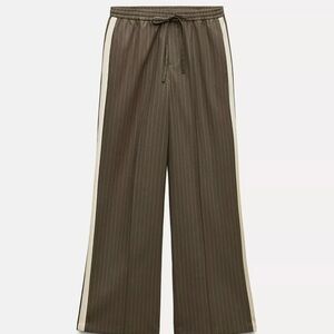 Zara PANTS WITH SIDE STRIPE